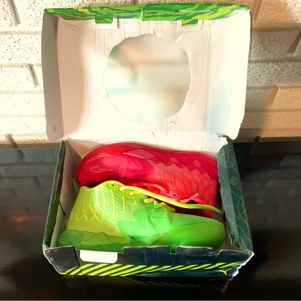 Lamelo Rick and Morty Shoes